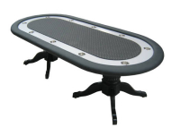 SILVER pokerbord