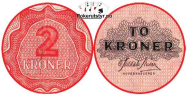 25 stk. 2 NOK keramikksjetonger