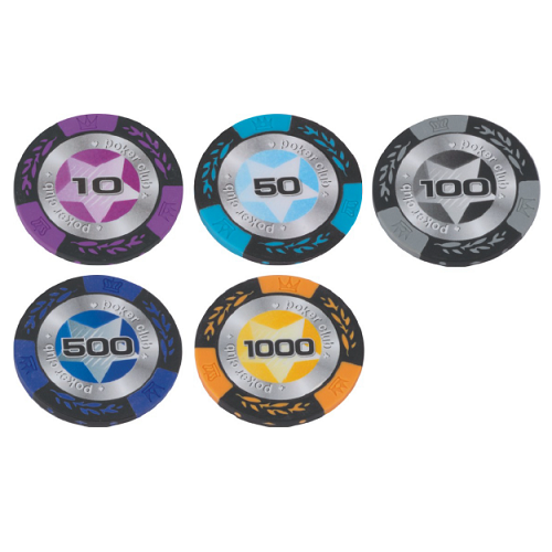 Hovedbilde 500 wheatear clay cash og turnering sjetonger 10-1000