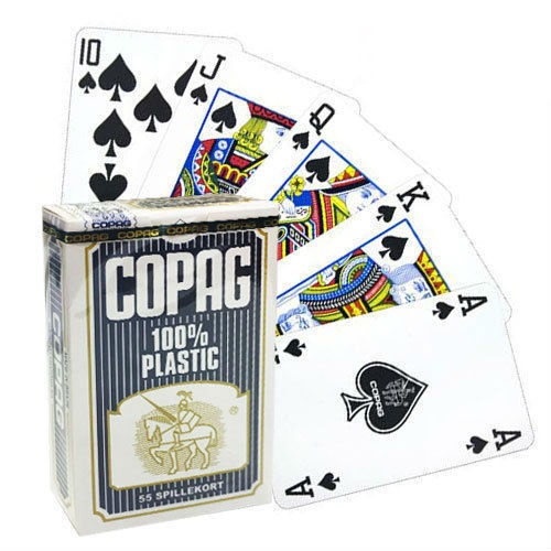 Bilde av Copag pokerkort reg. 4 index (bridge size)