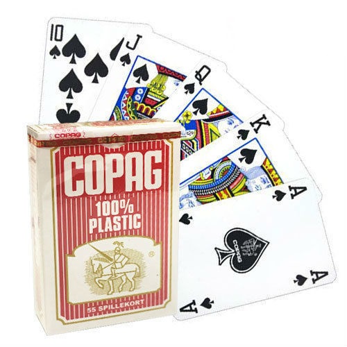 Bilde av Copag pokerkort reg. 4 index (bridge size)