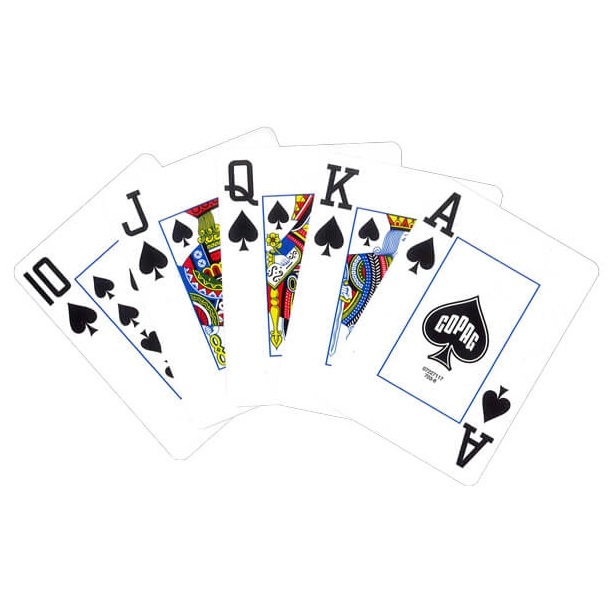 Hovedbilde Copag pokerkort jumbo index 2pk. black and gold