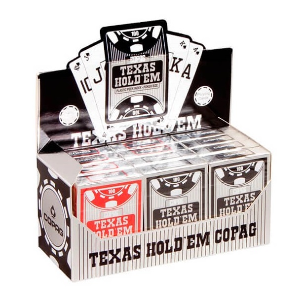 Bilde av Copag pokerkort Texas holdem (dual index)