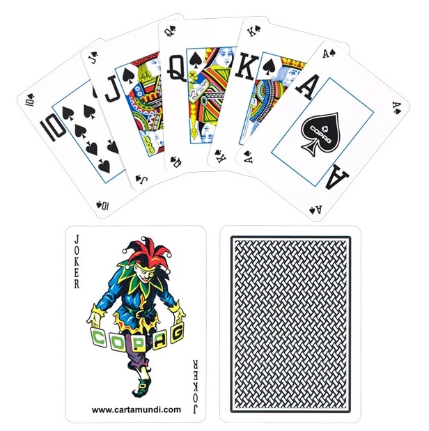 Bilde av Copag pokerkort Texas holdem (dual index)