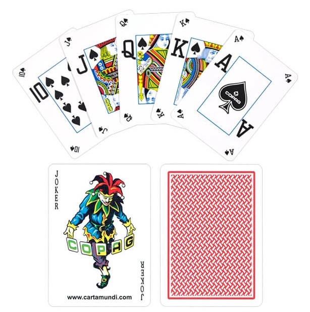 Bilde av Copag pokerkort Texas holdem (dual index)